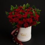 Ruby Kırmızı Gül Kutusu